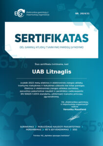 sustainable business certificate