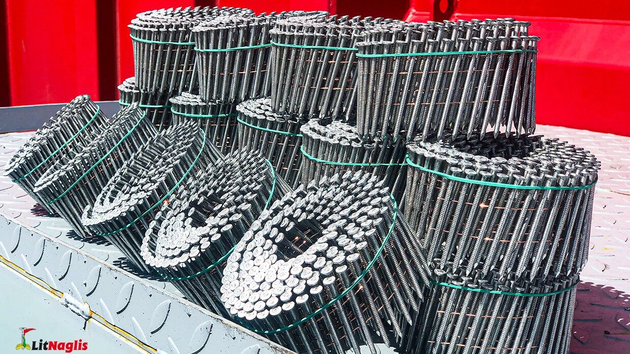 hot dip galvanized steel nail coils